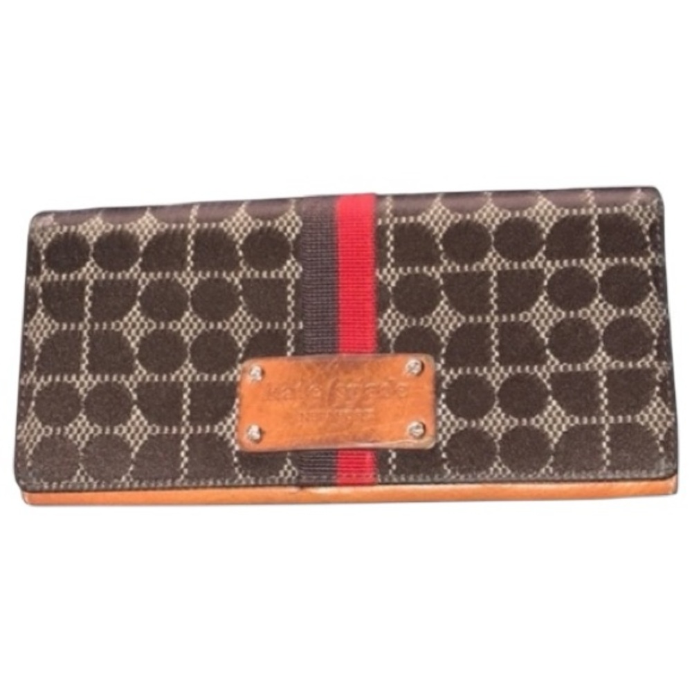 Kate Spade Brown and Red Wallet